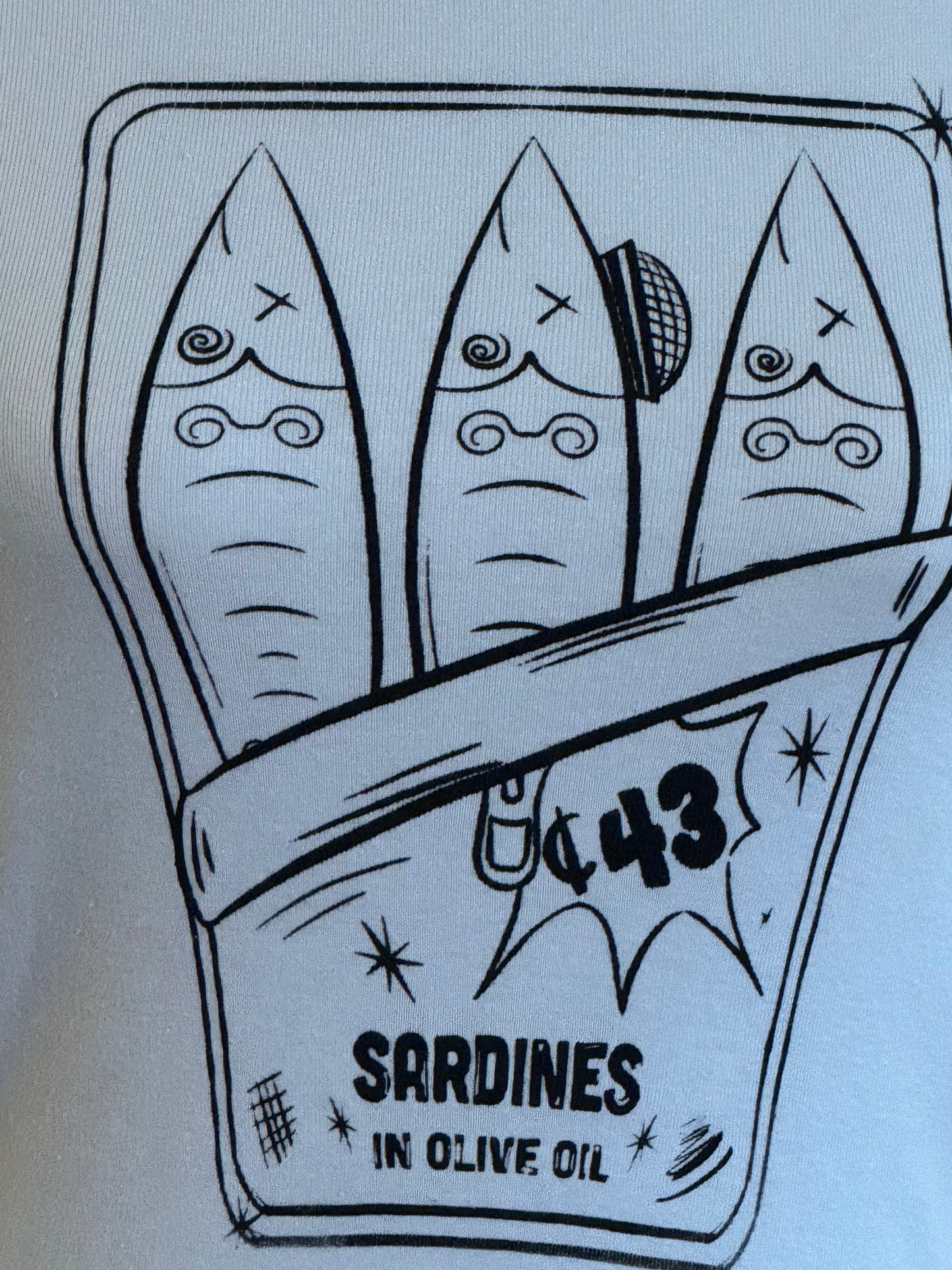 Blue Sardine Tee