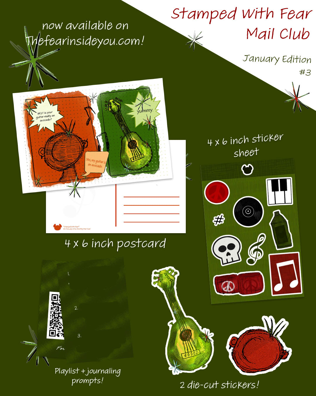 Stamped With Fear Mail Club (International)